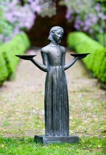 savannah bird girl statue in Statues & Yard Art