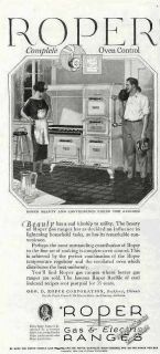 1924 Roper Gas Range Collectible Vintage Print Ad