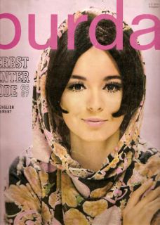 Burda Fashion Magazine Winter 1966/67   Ski Fashion   Furs   Formals