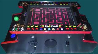 Mini Arcade Cocktail Table with Jamma connection for galaga and pacman 