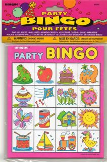 Kids Party Bingo Game for 8   Party Supplies