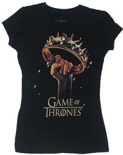 Crown   Game Of Thrones Sheer Junior Womens T shirt