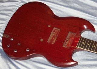 Vintage 1963 Gibson SG Special Body Project Les Paul 63 Junior JR