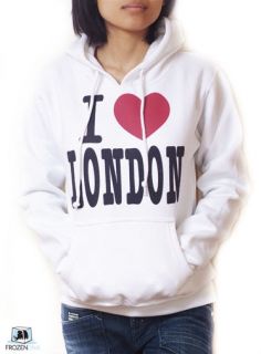Love London Hoodie  Sweatshirt  White  for Women & Teenager 