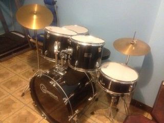 GAMMON PERCUSSION DRUM SET USED IN VERY GOOD CONDITION ( Read 