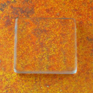 100 1 INCH PRO 1 GLASS SQUARES   SQUARE TILES   25MM