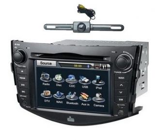 Din GPS Navigation Car DVD Player Stereo TOYOTA RAV4+Rear Camera 