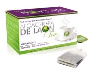TE ALCACHOFA DE LAON TEA 30 BAGS ARTICHOKE WEIGHT LOSS 100% ORIGINAL 