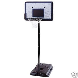 Lifetime 1221 Pro Court 44 Portable Adjustable Basketball Hoop System 