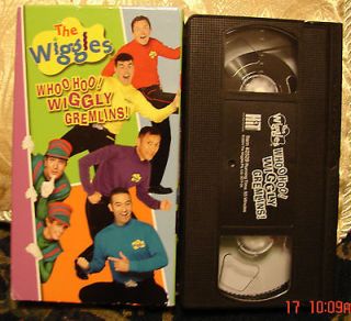 The Wiggles Whoo Whoo Wiggly Gremlins Vhs Video 13 Songs VERY RARE 