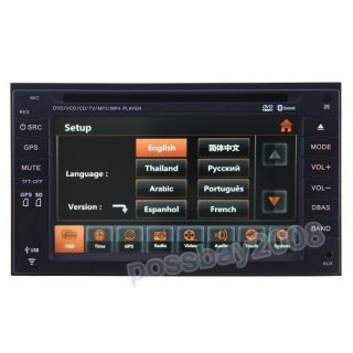 1997 06 Honda CRV Car GPS Navigation Bluetooth IPOD Radio USB MP3 TV 