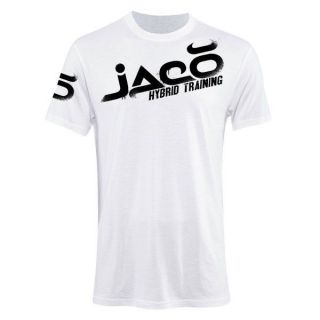JACO OVERSPRAY CREW MMA SHIRT WHITE SIZES S, M, L, XL, 2XL