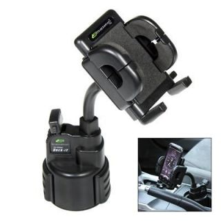   Dock It Universal Mobile Electronic Cup Hold Mount Car Smartphone GPS