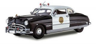 FRANKLIN MINT: 1951 Hudson Hornet Police Car   1:24   B11G406