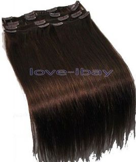 clip on human hair extensions in Womens Hair Extensions