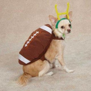   Plush Football Dog Costume Touchdown Hound Halloween Dog Costume M