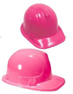 plastic construction hard hats