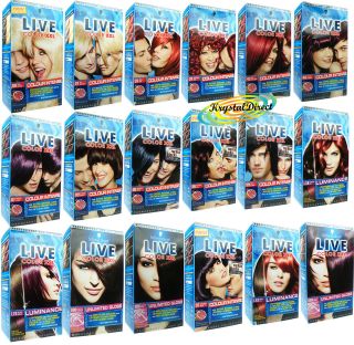 Schwarzkopf Live Color XXL Permanent Water Proofed Hair Colour Dye