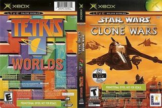 Star Wars The Clone Wars / Tetris Worlds Online Edition Combo (Xbox 