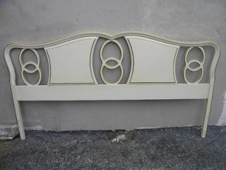 FRENCH KING SIZE PAINTED HEADBOARD BY DIXIE #1481