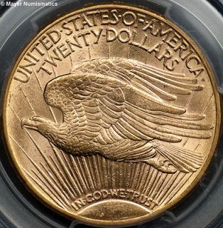 1913 D Saint Gaudens Double Eagle $20 (9162.7247) ** PCGS MS 61 **