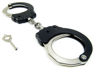 ASP Law Enforcement Steel Chain Handcuffs/Rest​raints BK