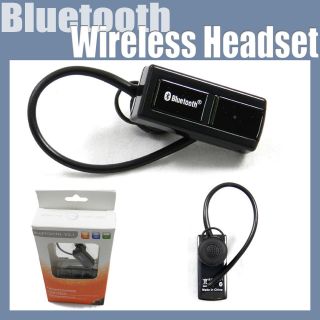NEW MINI BLACK WIRELESS BLUETOOTH HEADSET w/ CHARGER for HTC Phones