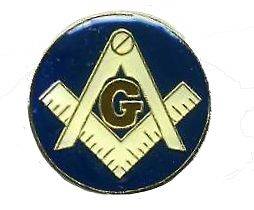Masonic Freemason Brass Hat Lapel pins 