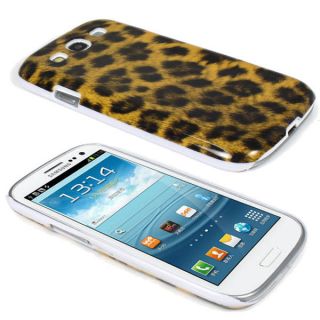 Leopard Skin Back Hard Cover Case for Samsung Galaxy S3 III i9300 i747 