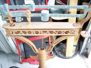 Fairbanks Counter Scale? May be a market grain Scale Cast Iron