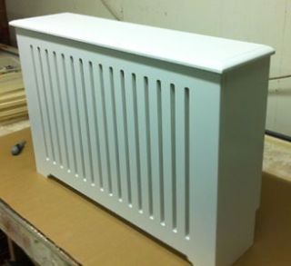 Custom radiator cover cabinet. Economy style great quality covers 