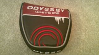 Odyssey White Ice Magnetic Large Mallet Putter Cover  NEW
