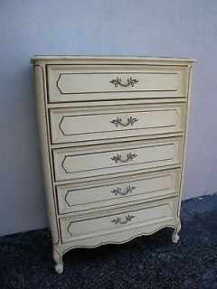 FRENCH PAINTED CHEST OF DRAWERS BY HENRY LINK # 2601