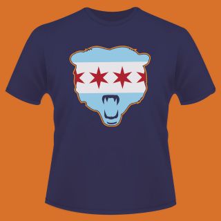   Chicago Bears Shirt from Ditka Sweatervest Superfan Era Da Bears Flag
