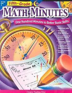 NEW 5th Grade Math Minutes by Sarah Fornara Paperback Book