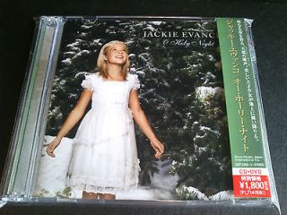   * JACKIE EVANCHO   O HOLY NIGHT 2010 JAPAN PROMO SAMPLE CD+DVD SET