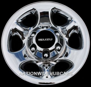 SET OF 4 RODEO 16 CHROME 6 Spoke 16x7 Steel Wheel Skins Hub Caps Rim 