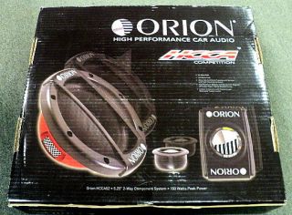 NEW ORION HCCA52 5 1/4 2 way Car Audio Component Speaker System