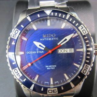 MIDO OCEAN STAR CAPTAIN MENS WATCH AUTOMATIC 25 JEWELS SAPPHIRE ALL 