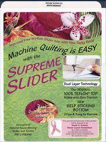 supreme slider in Quilting