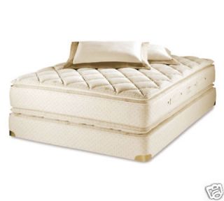 New Queen size Double PillowTop mattress and box set