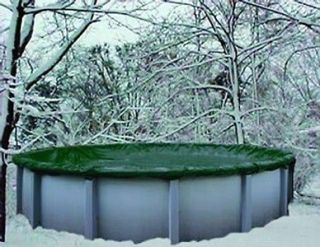 12 Round Above Ground Winter Swimming Pool Solid Cover 13 Yr Warranty
