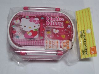 Japanese Hello Kitty Microwavable Bento Lunch Box ( w license 