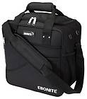 Ebonite Basic Single Black 1 Ball Bowling Bag