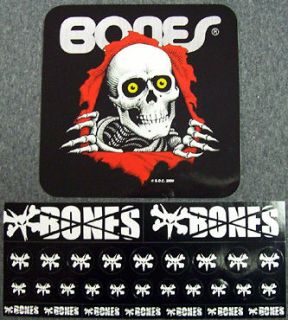 Powell Peralta Big Black BONES Ripper 30 Stickers