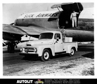 1953 International R110 Pickup Truck Factory Photo