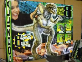 godzilla 1998 figure in Robots, Monsters & Space Toys