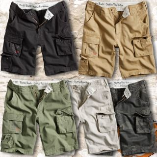 SURPLUS TROOPER MENS MILITARY STYLE ARMY COMBAT CARGO SHORTS 100% 