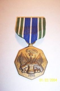   THIS WELL DEFEND US MILITARY ACHEIVEMENT AWARD/ BRASS MEDAL AND RIBBON