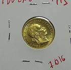 1915 AUSTRIA 1 DUCAT RESTRIKE GOLD COIN (#7016)